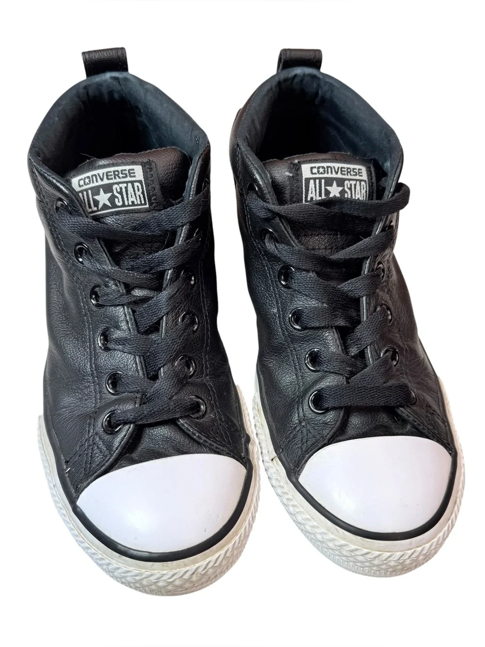 Converse Chuck Taylor All Star Leather High Tops Junior 5 EU 37.5